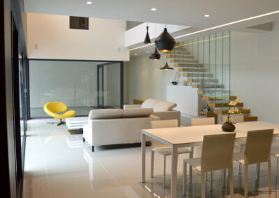 Ambiance autour du patio – Construction neuve